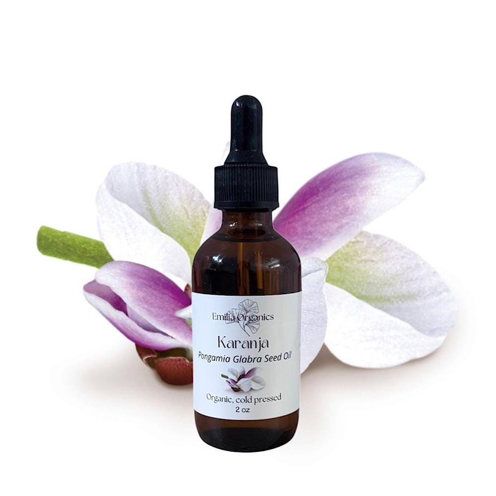 Karanja Seed Oil, Organic, Cold Pressed, Unrefined, Natural