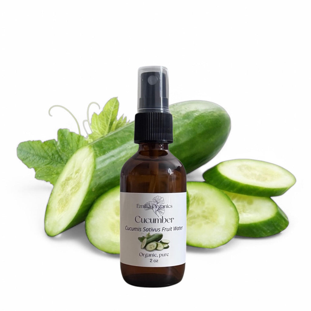 Cucumber Hydrosol, Organic, Pure, Natural