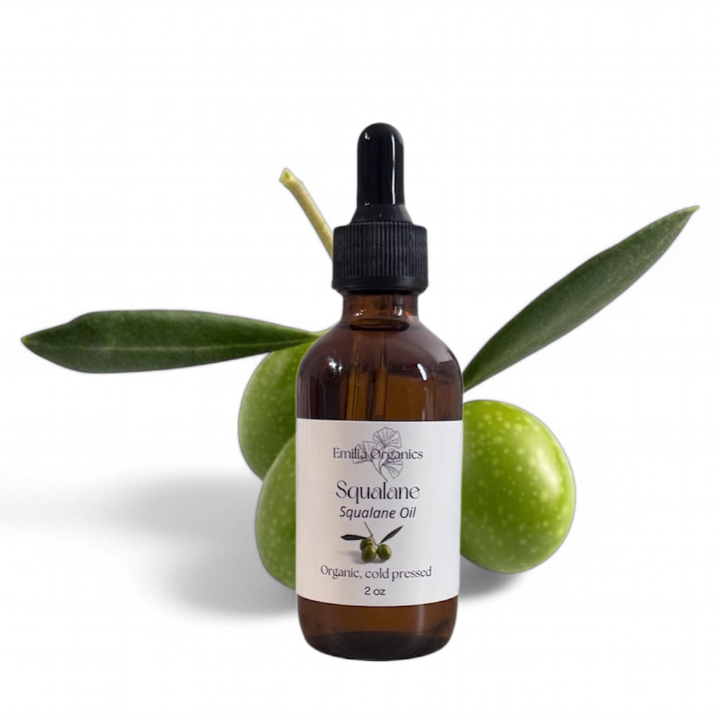 Olive Squalane, Organic, Cold Pressed, Unrefined, Natural