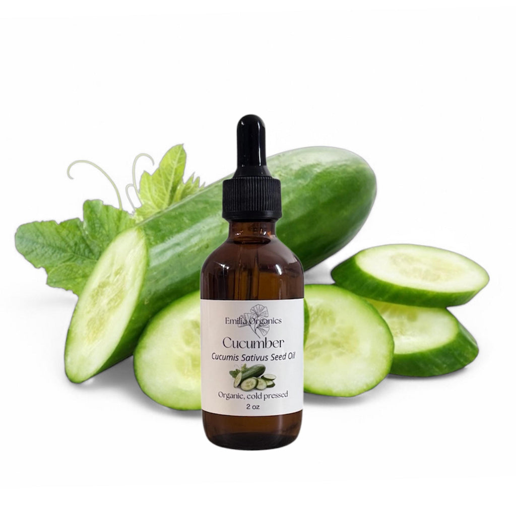 Cucumber Seed Oil, Organic, Cold Pressed, Unrefined, Natural