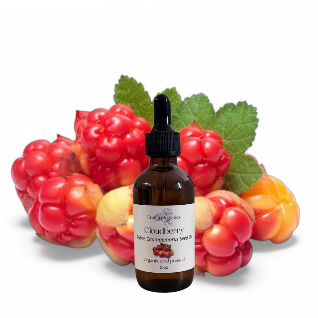 Cloudberry Seed Oil, Nordic Cloudberry, Organic, Cold Pressed, Unrefined, Natural