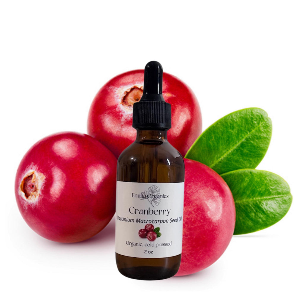 Cranberry Seed Oil, Organic, Cold Pressed, Unrefined, Natural