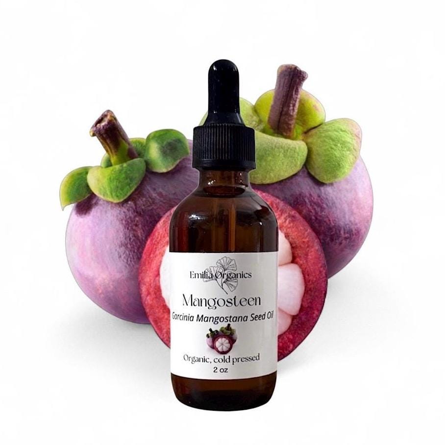 Mangosteen Seed Oil, Organic, Cold Pressed, Unrefined, Natural