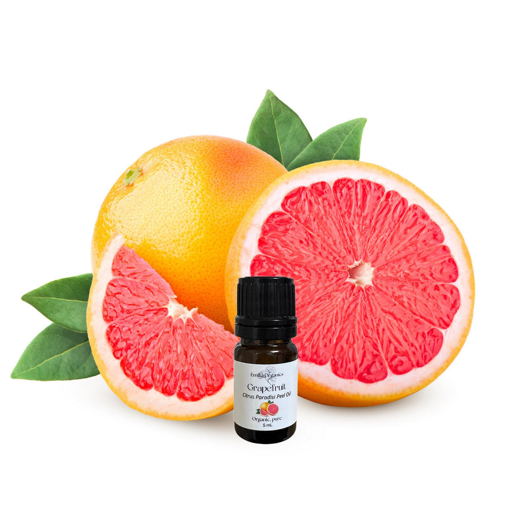 Pink Grapefruit Essential Oil, Organic, 100% Pure, Natural