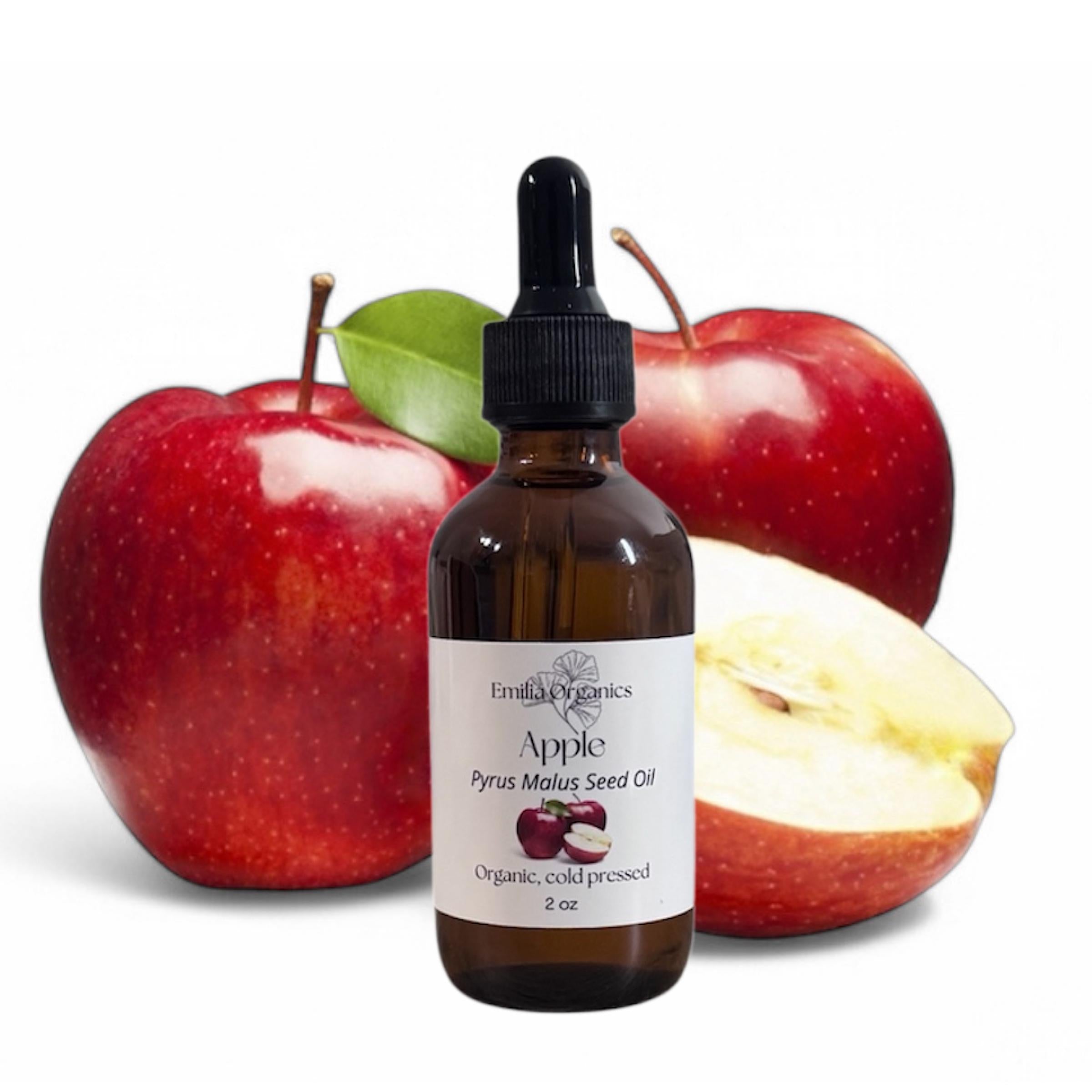 Apple Seed Oil, Organic, Cold Pressed, Unrefined, Natural