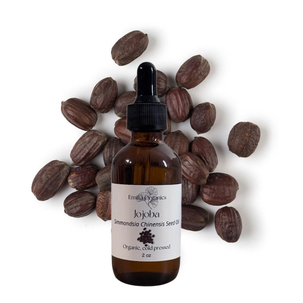 Jojoba Seed Oil, Organic, Cold Pressed, Unrefined, Natural