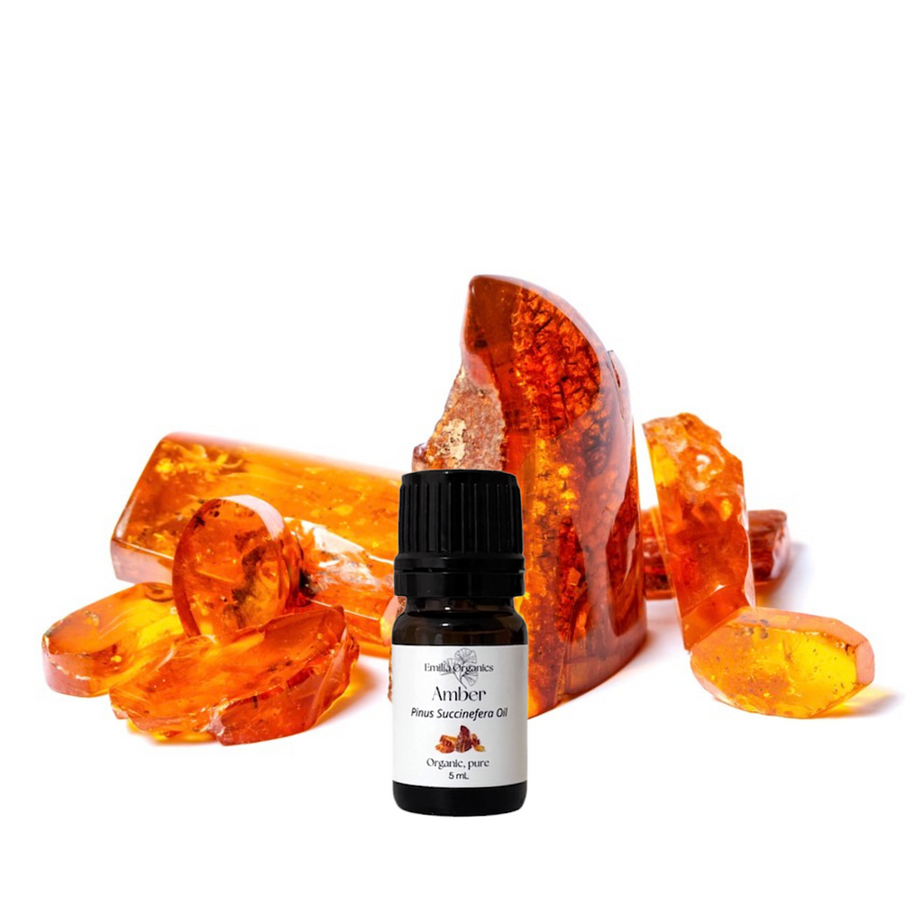 Amber Essential Oil, Organic, 100% Pure, Natural