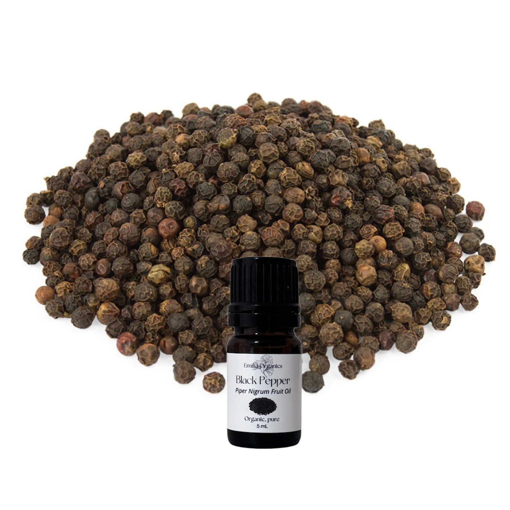 Black Pepper Essential Oil, Organic, 100% Pure, Natural