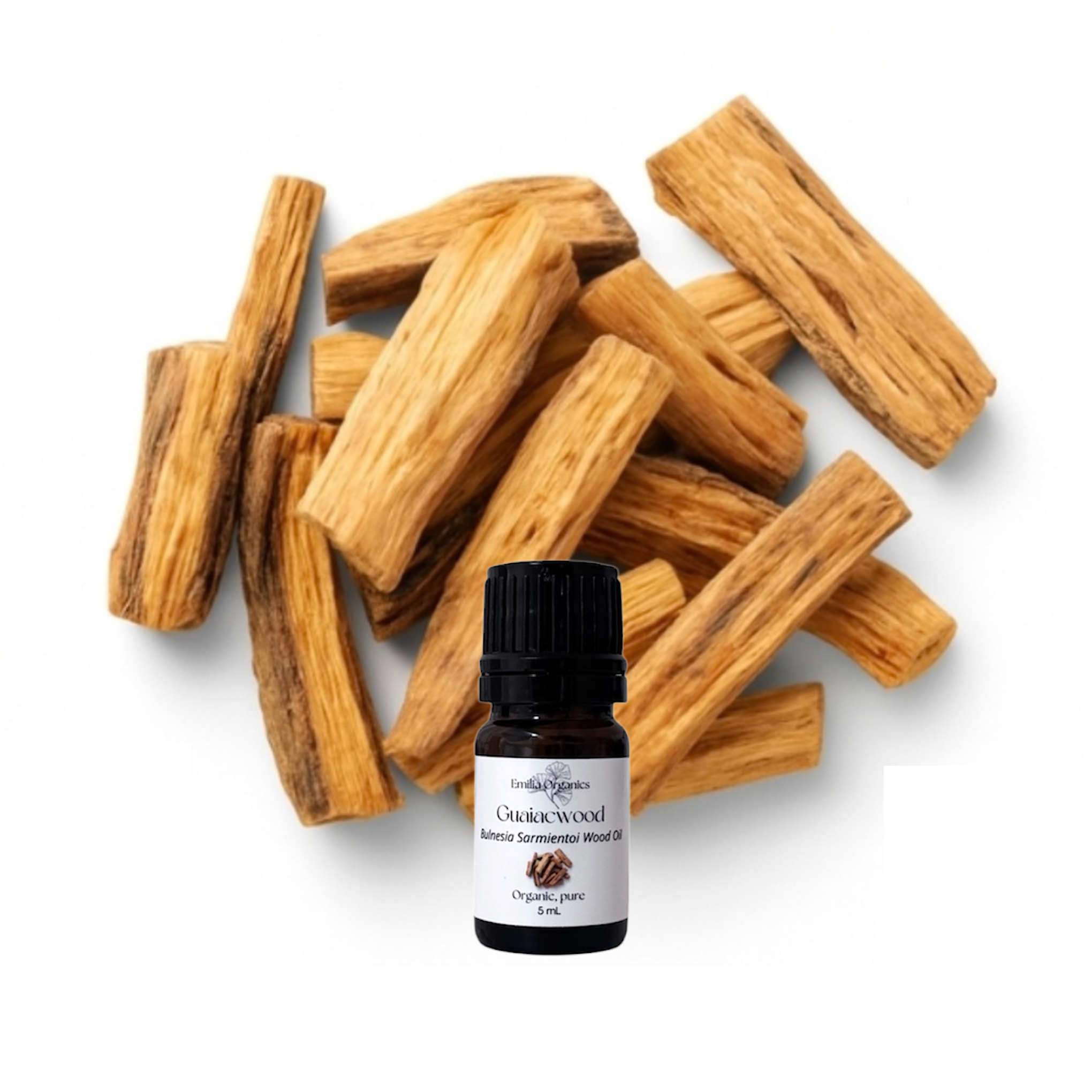 Guaiacwood Essential Oil, Organic, 100% Pure, Natural