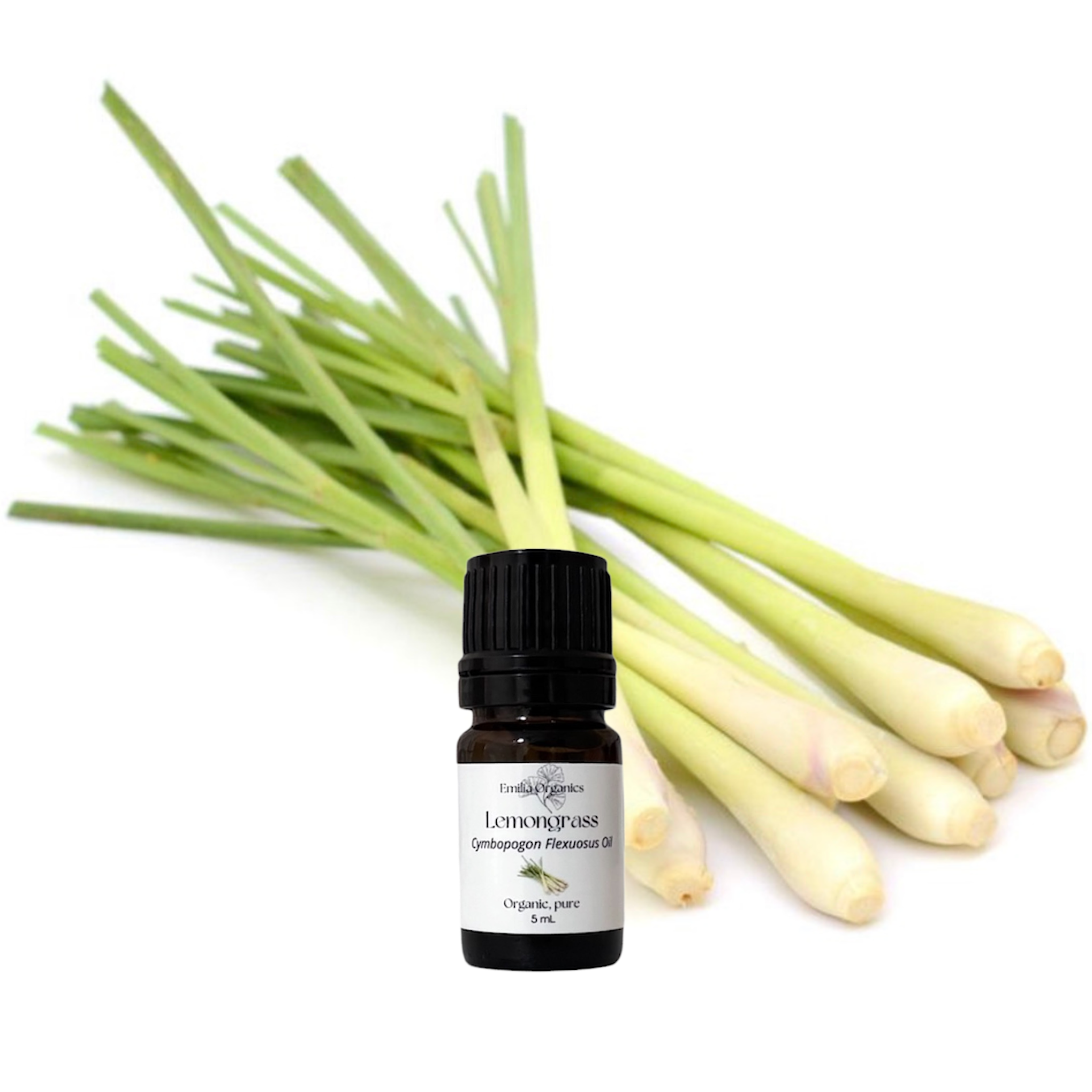 Lemongrass Essential Oil, Organic, 100% Pure, Natural