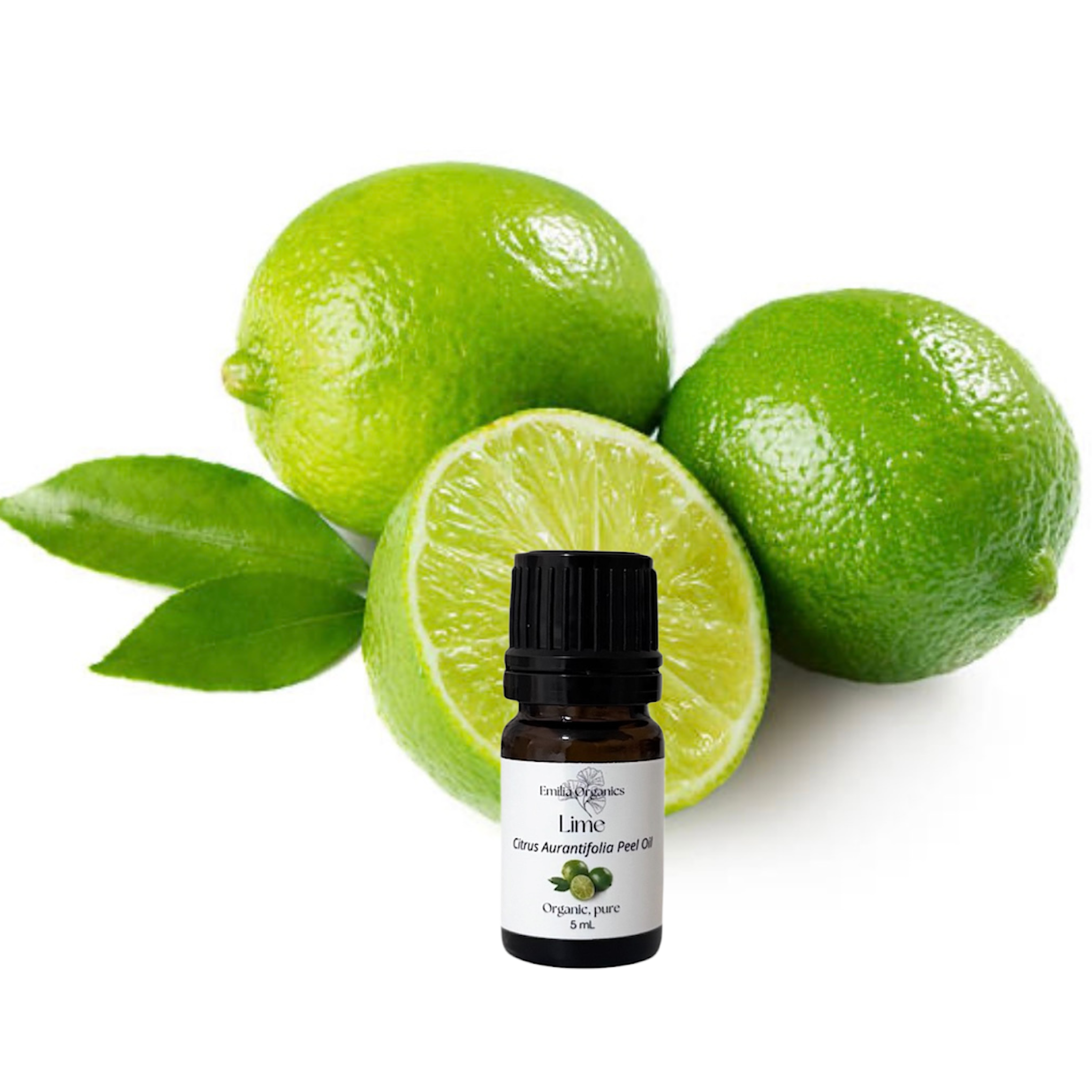 Lime Essential Oil, Organic, 100% Pure, Natural