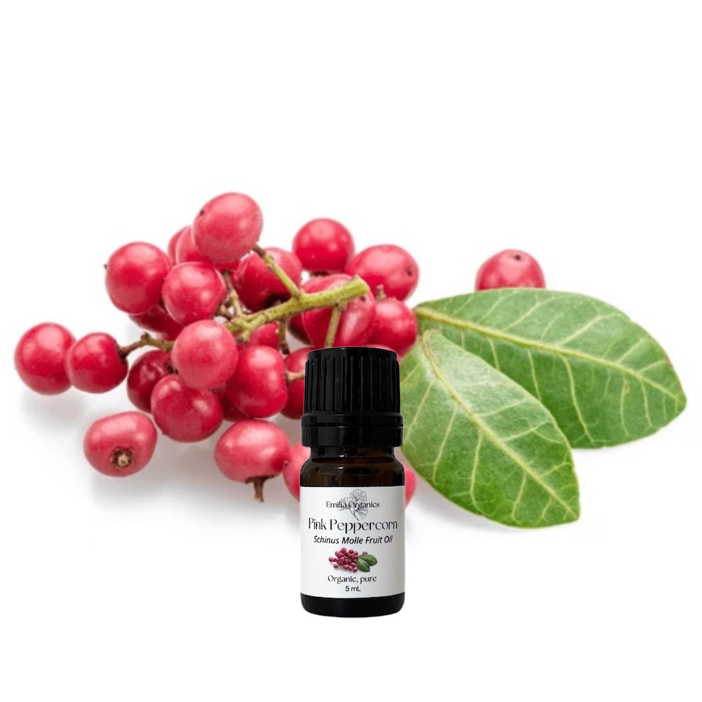Pink Peppercorn Essential Oil, Organic, 100% Pure, Natural