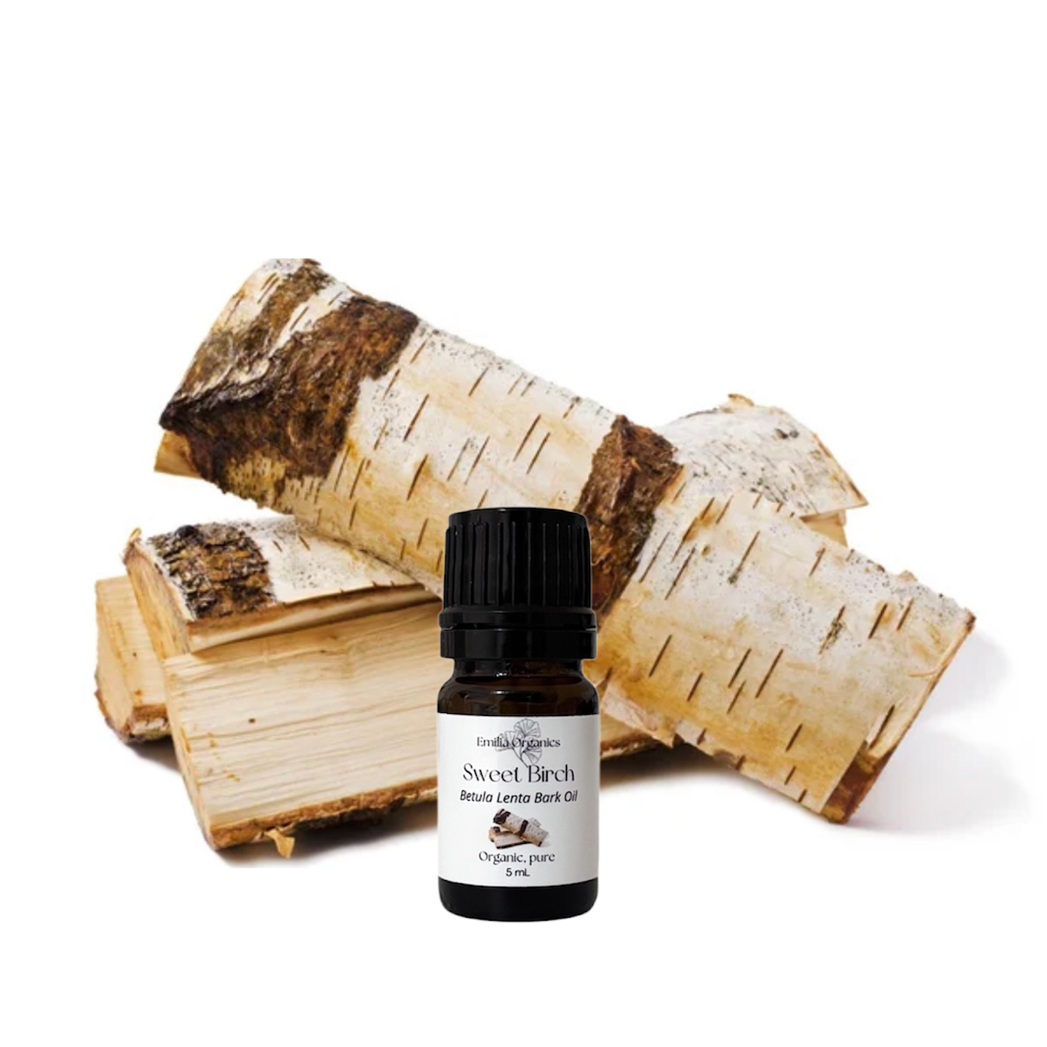 Sweet Birch Essential Oil, Organic, 100% Pure, Natural