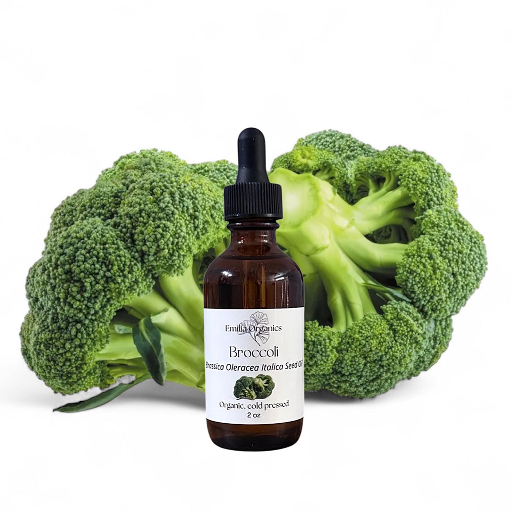 Broccoli Seed Oil, Organic, Cold Pressed, Unrefined, Natural