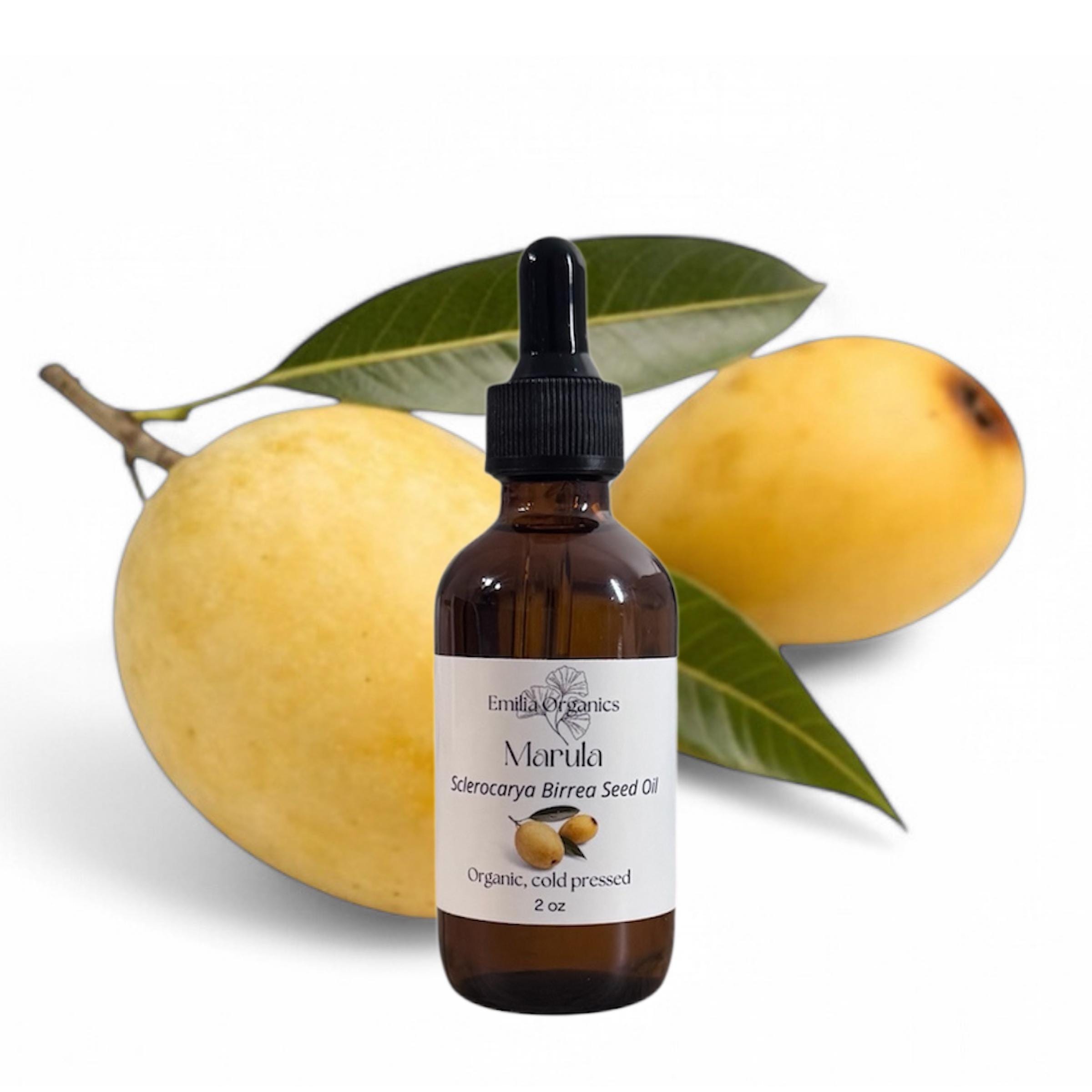 Marula Seed Oil, Organic, Cold Pressed, Unrefined, Natural